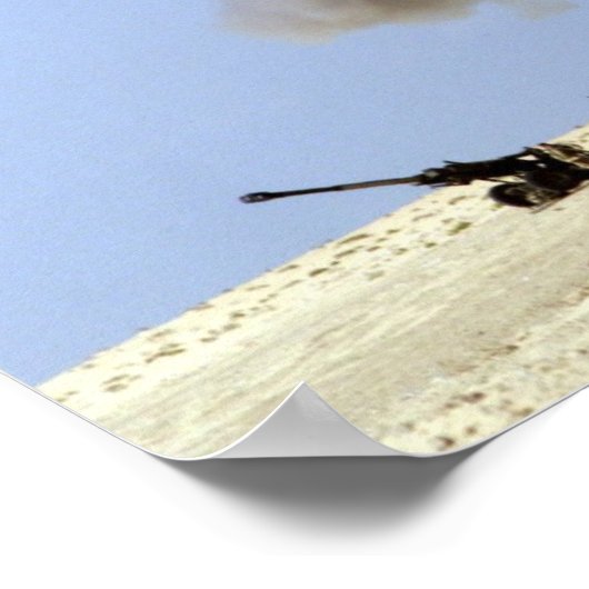 Artillatiebrand Poster (Hoek)