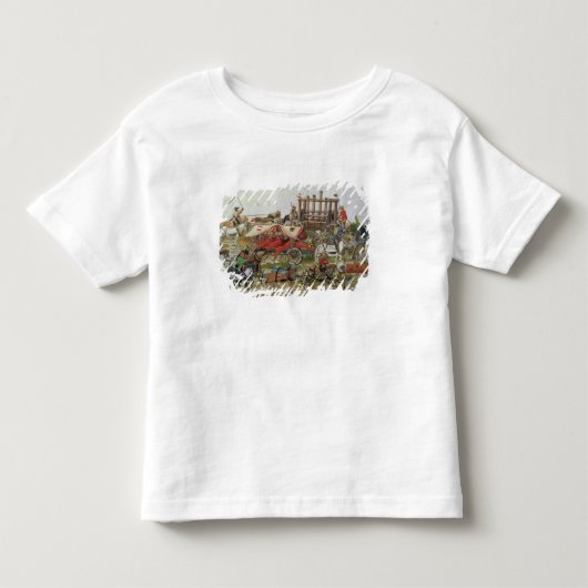Artillatietraject van Maximilian I Kinder Shirts (Voorkant)