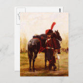 Artillerie à Cheval de la Garde Briefkaart (Voorkant / Achterkant)