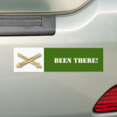 artillerie, BEN ER! Bumpersticker (Op auto)
