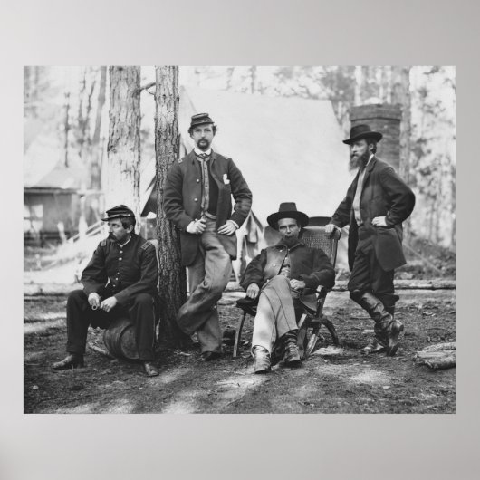 Artillerie Brigade, 3e divisie bij Brandy Station Poster (Voorkant)