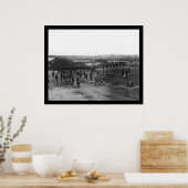 Artillerie Defense of Washington, DC 1862 Poster (Keuken)