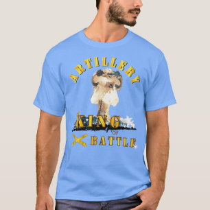 Artillerie Koning van de slag bij Atomic Blast T-shirt