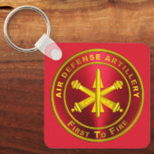 Artillerie Luchtdefensie Sleutelhanger (Voorkant)