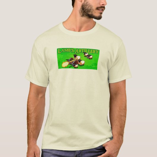 Artillerie van lammeren (Pistool van lammeren) T-shirt (Voorkant)