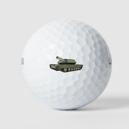 artillerietank golfballen (Voorkant)
