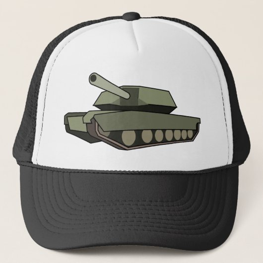 artillerietank trucker pet (Voorkant)