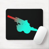 Artillery Pistool Mousepad Muismat (Met muis)