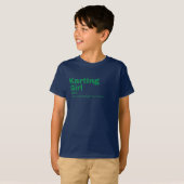 arting Girl - Karting T-shirt (Voorkant volledig)