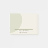 Artisan 4x3 Notes Sage Minimalist Brand (Voorkant)