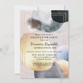 Artisan Abstracte vormen | Afstuderen van de goudz Kaart