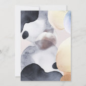 Artisan Abstracte vormen | Afstuderen van de goudz Kaart (Achterkant)