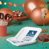 Artisan Artiest Studio Sign Directional Arrow Papieren Bordje