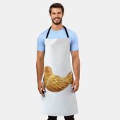 Artisan Baked Bread Bird Sculpture Schort (Gedragen)