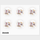Artisan Baker Dessert Caterer Product Ronde Sticker (Vel)