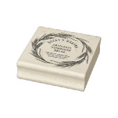 Artisan Baker Tarwe Krans Biologisch Zuurdesembroo Rubberstempel (Stempel)
