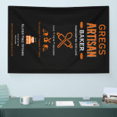 Artisan Bakery Business Promotie Spandoek (Beurs)