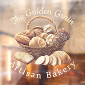 Artisan Bread Basket  Raamsticker (Vel 2)