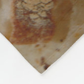 Artisan Bread Slices Fleece Deken (Hoek)
