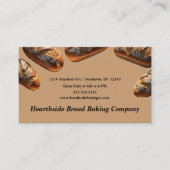 Artisan Brood Loaf Border Baker Broodwinkel Visitekaartje (Voorkant)
