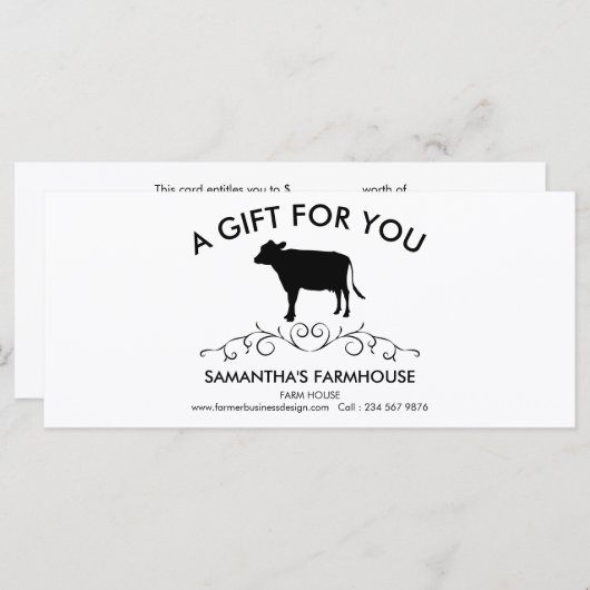 Artisan Cattle Farm (Voorkant / Achterkant)