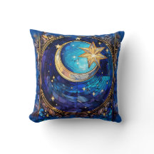 Artisan Celestial Moon Sierkussen