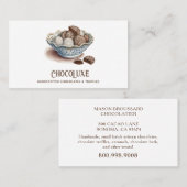 Artisan Chocolade Snoep & Truffel Confecties Visitekaartje (Voorkant / Achterkant)
