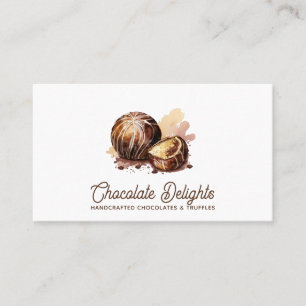 Artisan Chocolade Snoep & Truffel Confecties Visitekaartje