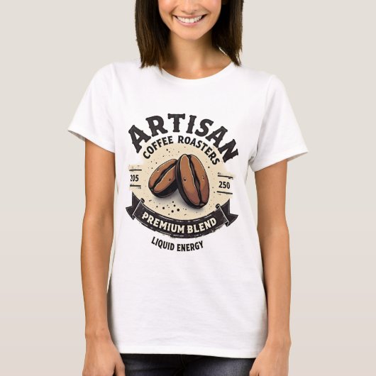 Artisan Coffee Roasters - Vintage Premium Blend T-shirt (Voorkant)