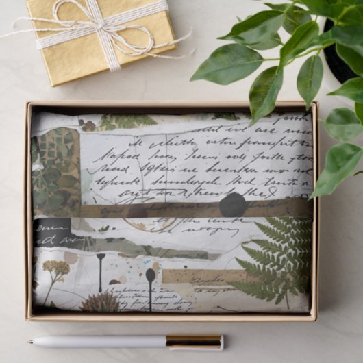 Artisan Collage Tissue:-Botanical Tissuepapier (Geschenk)