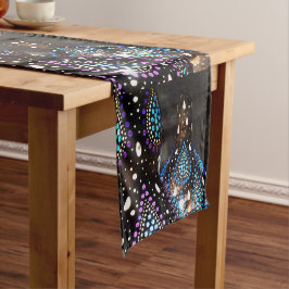 Artisan Craft Gourd Turkse lantaarns Acrylische ku Korte Tafelloper