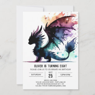 Artisan Dragon Birthday Digitaal Kaart
