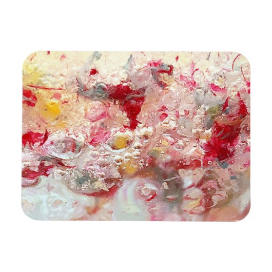 Artisan Frig Magnet, Abstract kunststuk Magneet (Horizontaal)