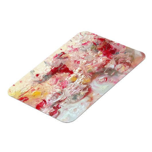 Artisan Frig Magnet, Abstract kunststuk Magneet (Linkerzijde)