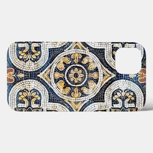 Artisan geometrische bloem Case-Mate iPhone case (Achterkant (horizontaal))