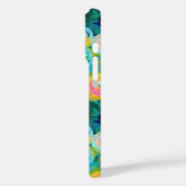 Artisan geschilderd bloemmotief kleurrijk plezier Case-Mate iPhone case (Achterkant / Links)