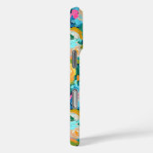 Artisan geschilderd bloemmotief kleurrijk plezier Case-Mate iPhone case (Achterkant / Rechts)
