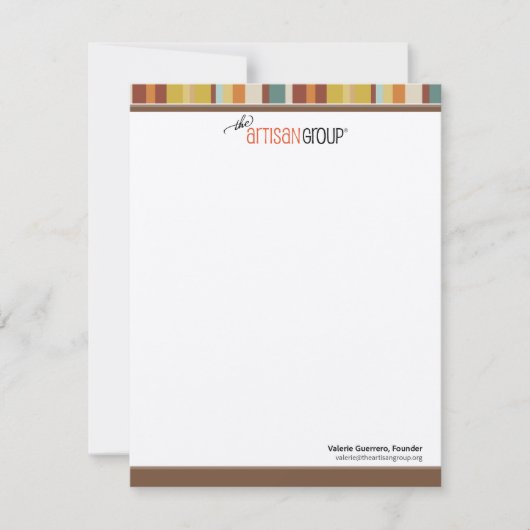 Artisan Group Note-kaarten Notitiekaartje (Voorkant)