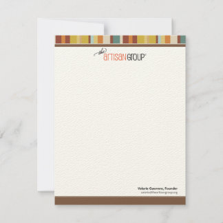 Artisan Group Note-kaarten Notitiekaartje