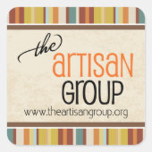 Artisan Group Sticker (vierkant) (Voorkant)