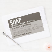 Artisan handgemaakte zeep product label (Envelop)