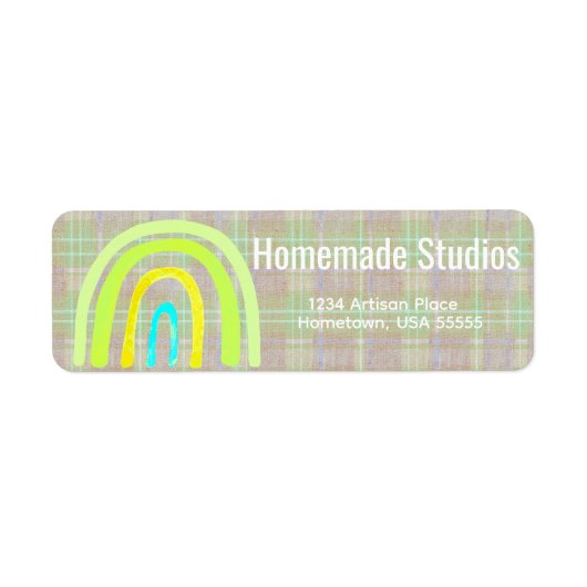 Artisan Handmade Happiness  Etiket (Voorkant)