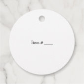 Artisan Made Crafts Prijs Labels (Achterkant)