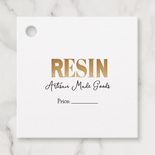 Artisan Made Goods Hars Prijs Labels (Voorkant)