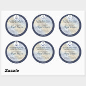 Artisan Nautisch Strand Zee Klei Body Butter Label (Vel)