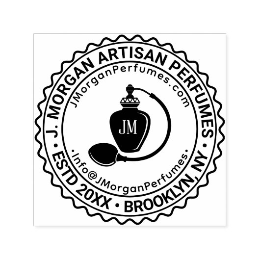 Artisan Parfum Bedrijfsnaam Locatie URL E-mail S Zelfinktende Stempel (Design)