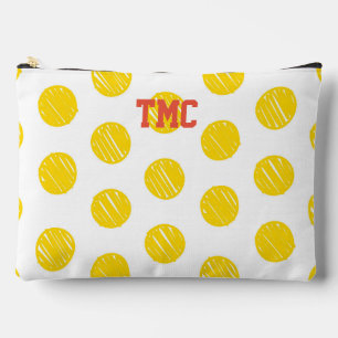 Artisan Polka Dots Pickleball INITIALEN Sportplezi Etui