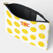 Artisan Polka Dots Pickleball INITIALEN Sportplezi Etui (Open)