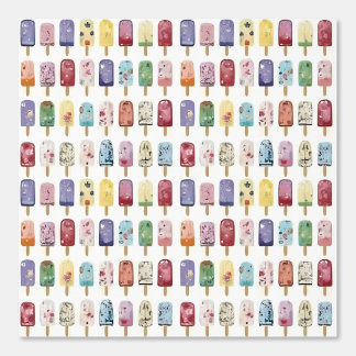 Artisan Poppen - Elegant Popsicle Behang