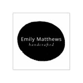Artisan Rubber Stamp Custom Maker's Mark Seal Rubberstempel (Afrduk)